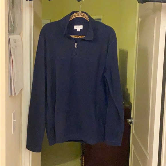 Other - long sleeve pull over quarter zip fleece sweater